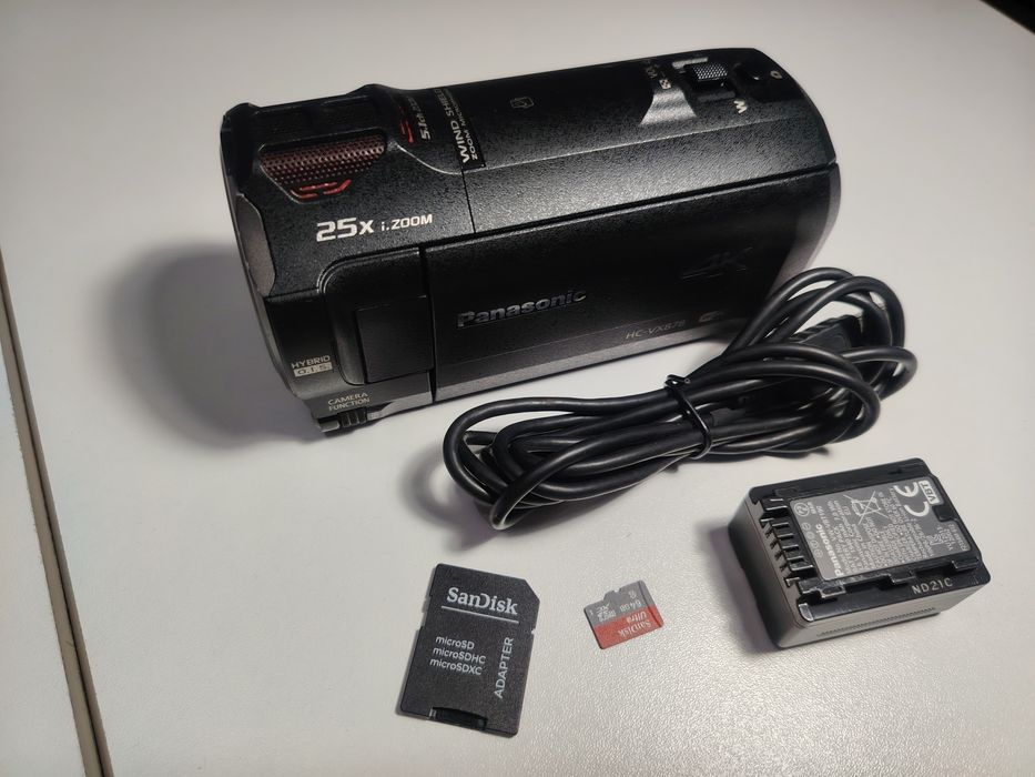 Camera video Panasonic 4k