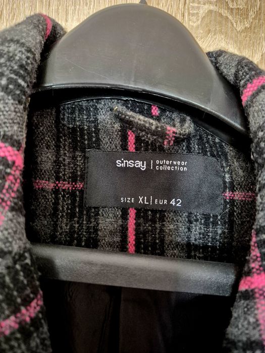 Кожено сако Motivi, палто Sinsay с вълна