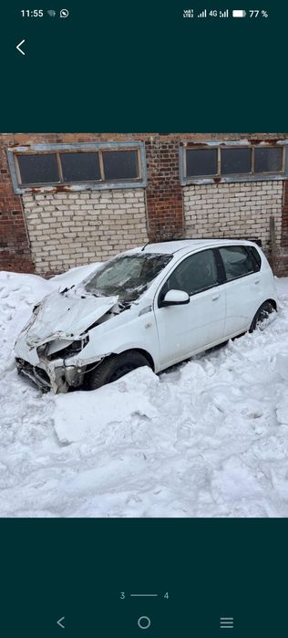 Продам в полный разбор автомобиль Шевроле Авео
