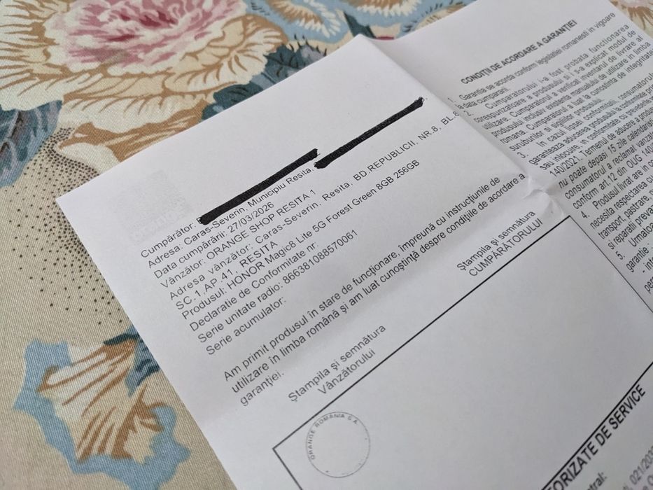 Honor Magic 8 Lite 5G Sigilat Factură + Garanție