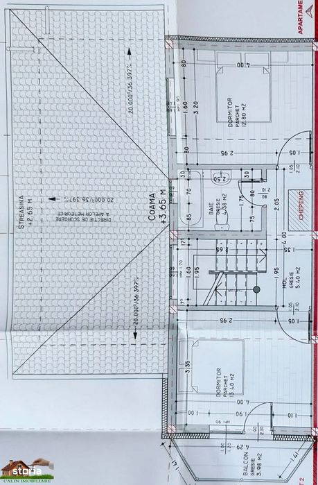 Duplex Premium 3 Camere 170 mp GARAJ Curte 320 mp Valea Adâncă