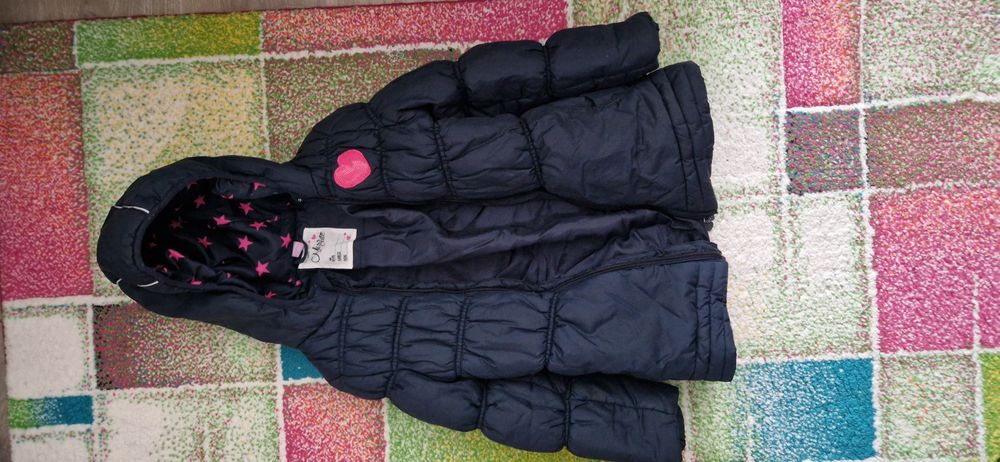 Vând geaca fete toamnă - iarnă mărimea 128 7-8 ani