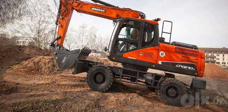 Экскаватор досан 210