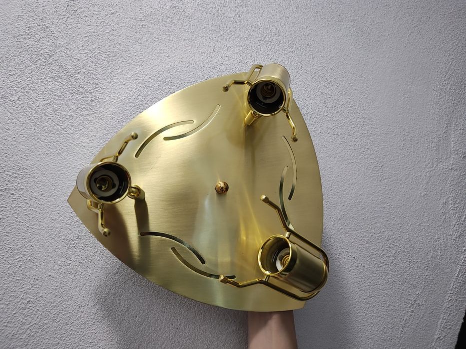 Лампа за таван или стена за 3 крушки Нова!