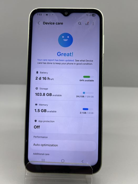 Samsung A14 Green 128GB 4RAM