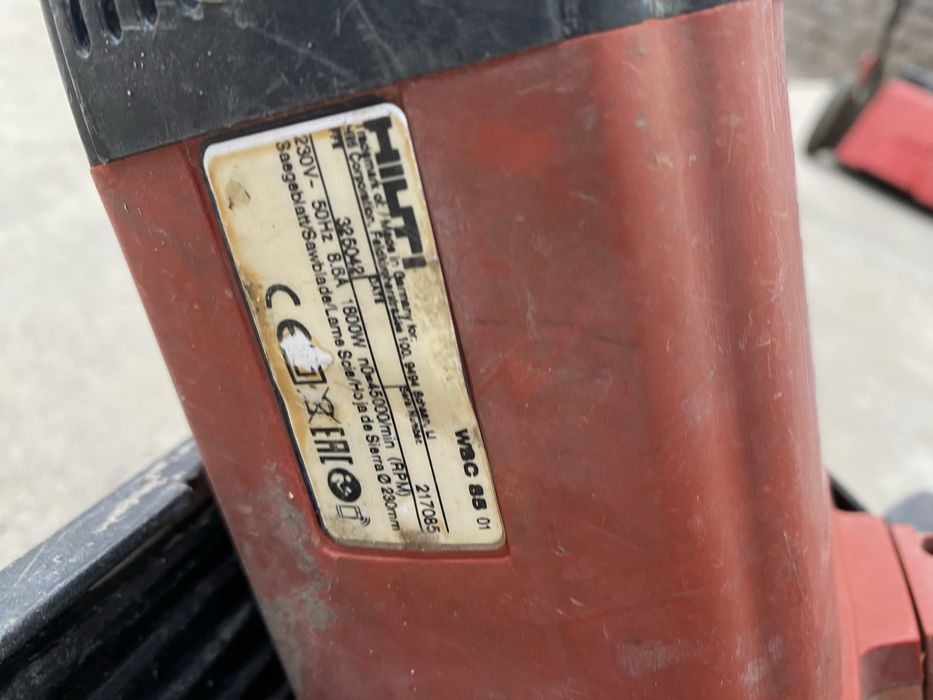 Circular Hilti WSC 85