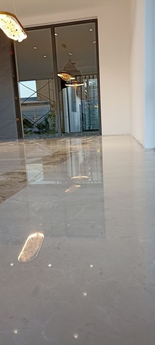 Полировка мрамора.