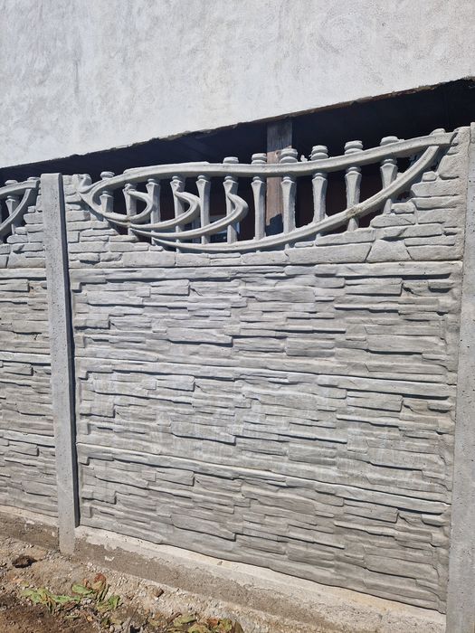 gard placi beton boltari plasa bordurata