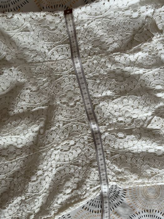 Бяла къса рокля Easy Wear, размер S