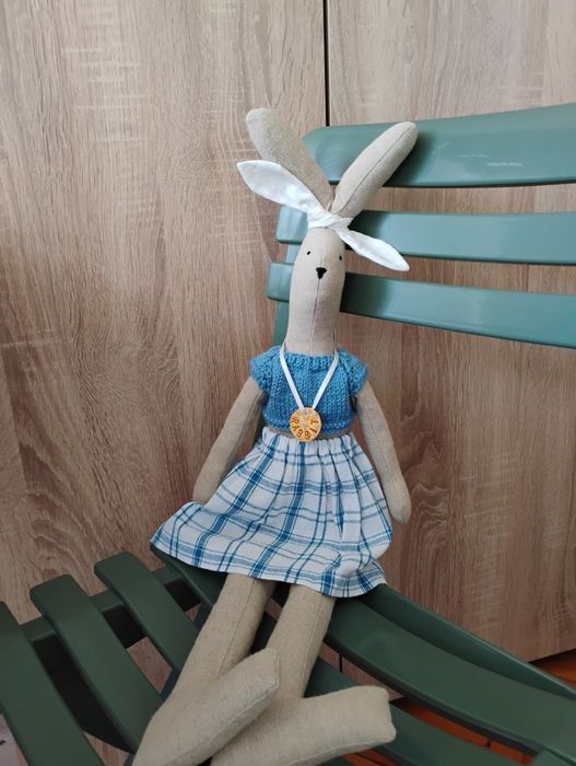 Зайче,  ръчна изработка