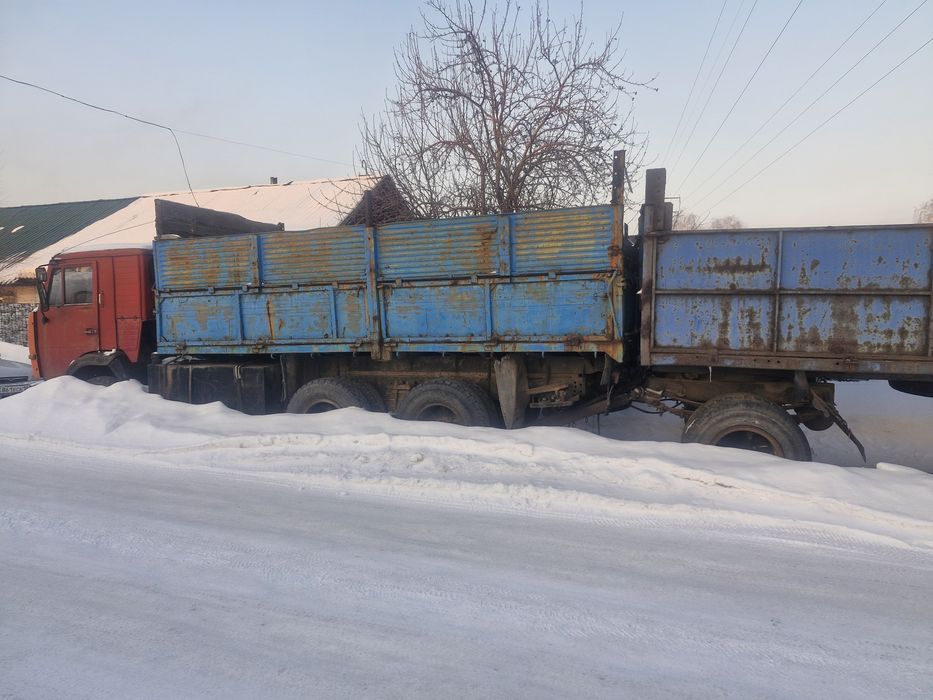 Камаз 5320 с прицепом
