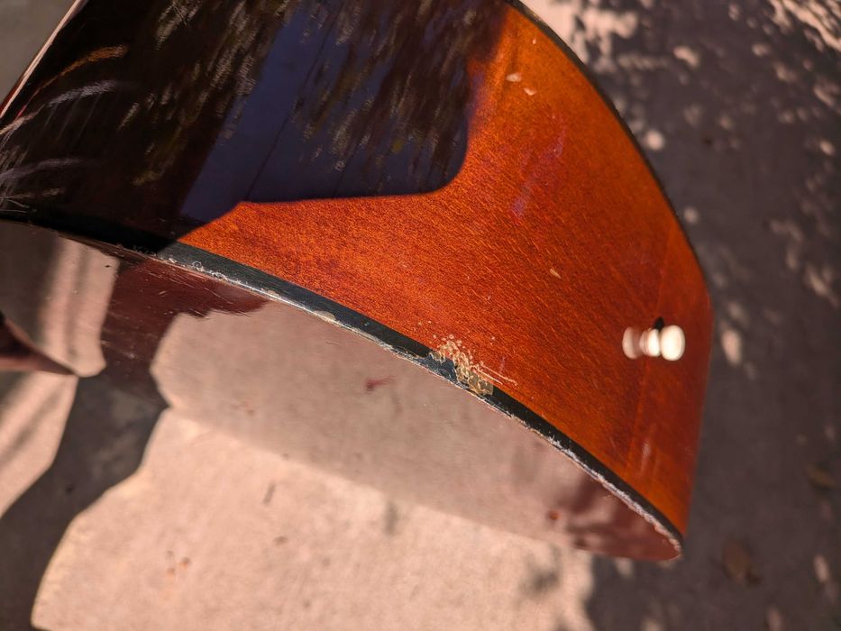 Chitară acustică Reghin western sunburst