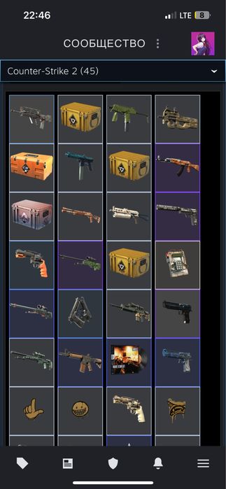 Steam акаунт с играми