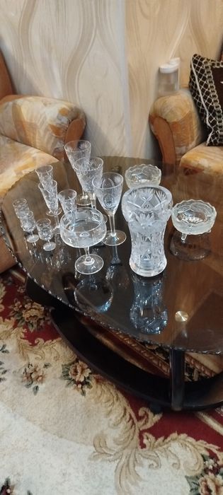 Продам хрустальная посуду