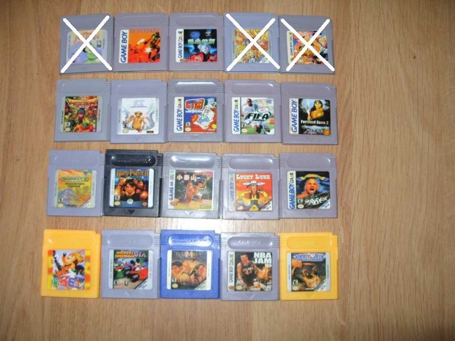 Игри за Nintendo Game Boy, Color Част 1 - 10лв за брой