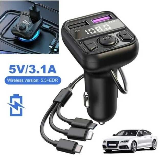 Трансмитер + зарядно с 3 Кабела CS10 A-3866