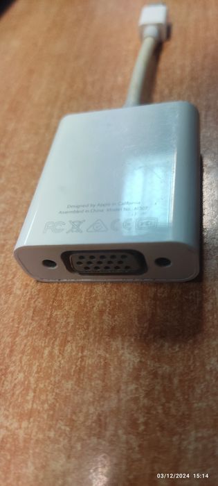 Adaptor Apple Mini DisplayPort to VGA Adapter