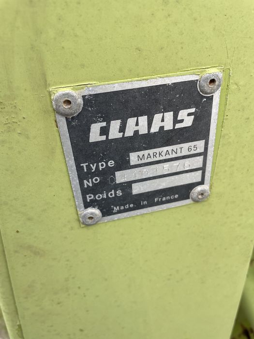 Балировачка Claas MARKANT 65 / сламопреса Клас МАРКАНТ 65
