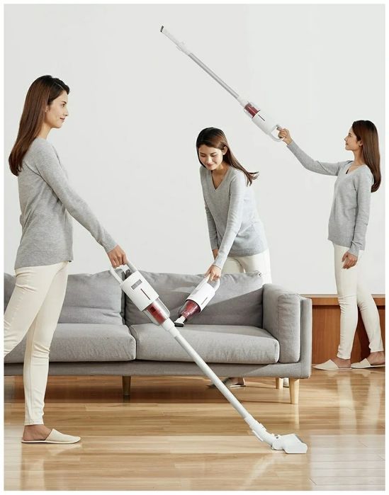 Xiaomi вертикальный пылесос без проводной удобный мечта любой хозяйки
