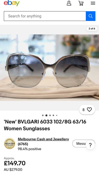 Слънчеви очила BVLGARI