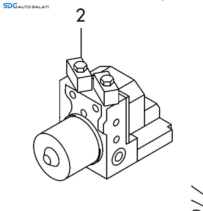 Unitate Modul Pompa ABS Audi A4 B8 2008 - 2015 Cod 8K0907379AQ [X4303]