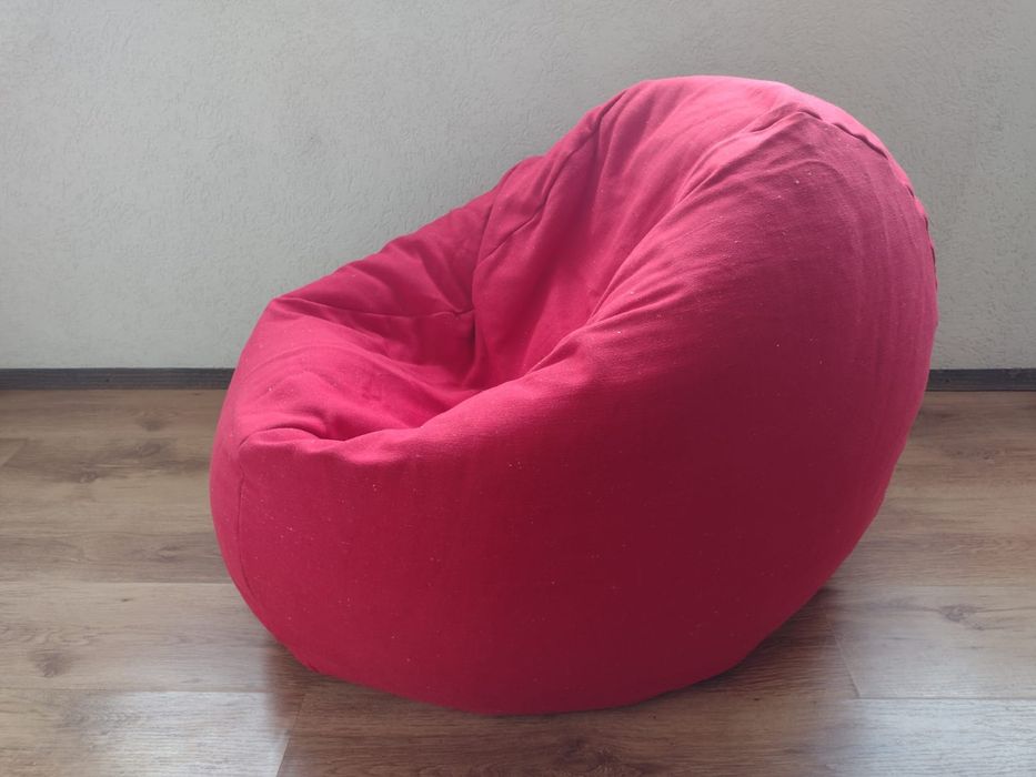 Husă pentru fotoliu puf, material textil