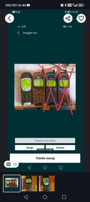 Nokia 6150 și 6210 Funcționează ambele