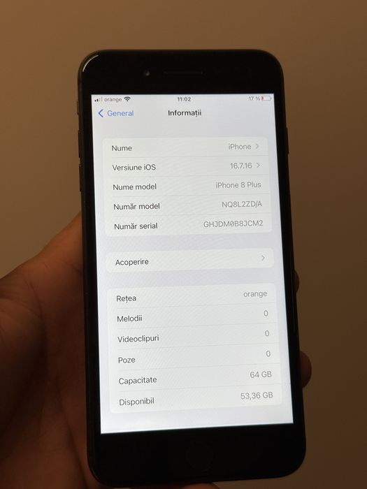 iPhone 8 Plus Black 64GB