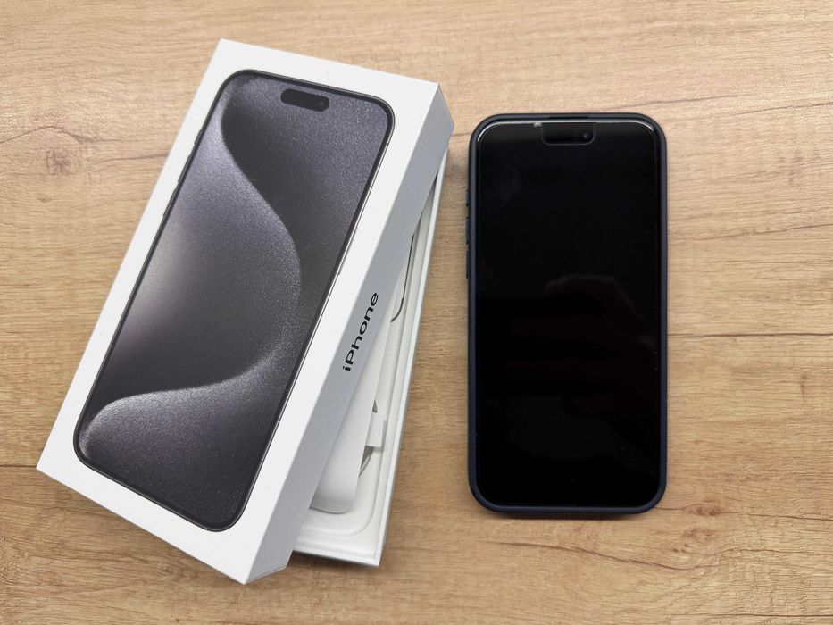 iPhone 15 ProMax 1 TB - stare perfecta husa+folie+protectie camere