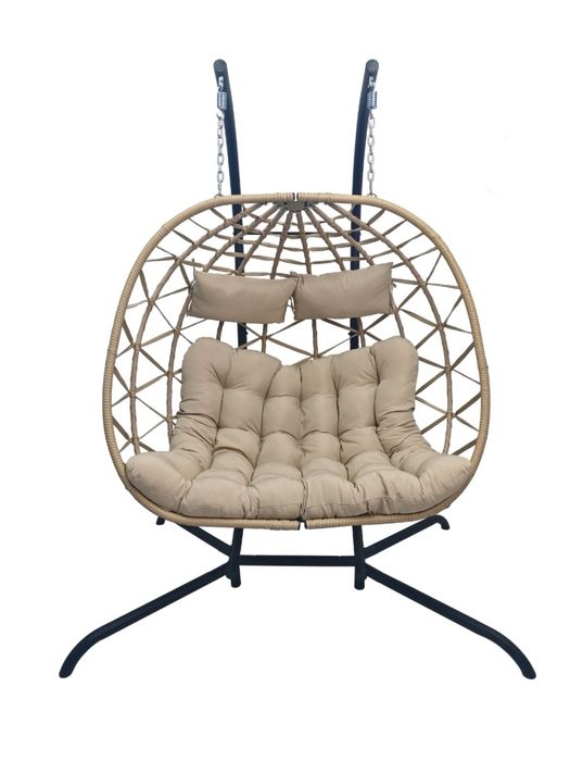 Fotoliu suspendat , scaun agatat 2 persoane Calitate