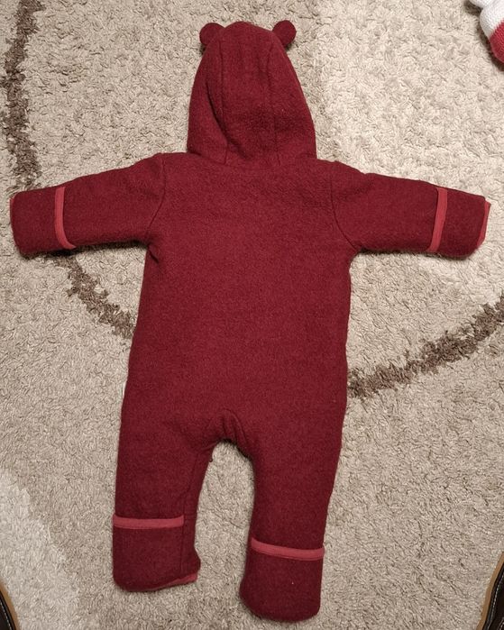 Combinezon de iarna, gros, din lana fiarta