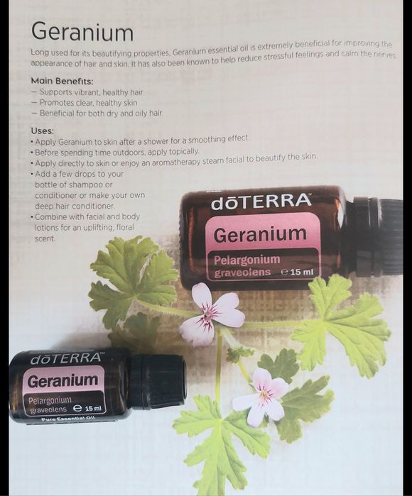 Ulei doTerra Geranium + Citrus Bliss gratuit