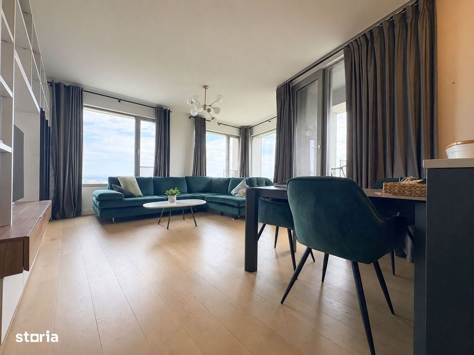 Apartament modern, luminos, cu vedere panoramică superbă asupra orașul