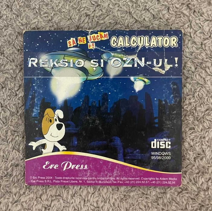 Set CD cu jocurii pentru copii