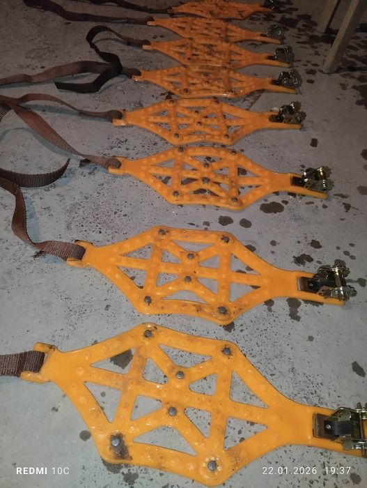 Портативные зимние шипы для автомобиля