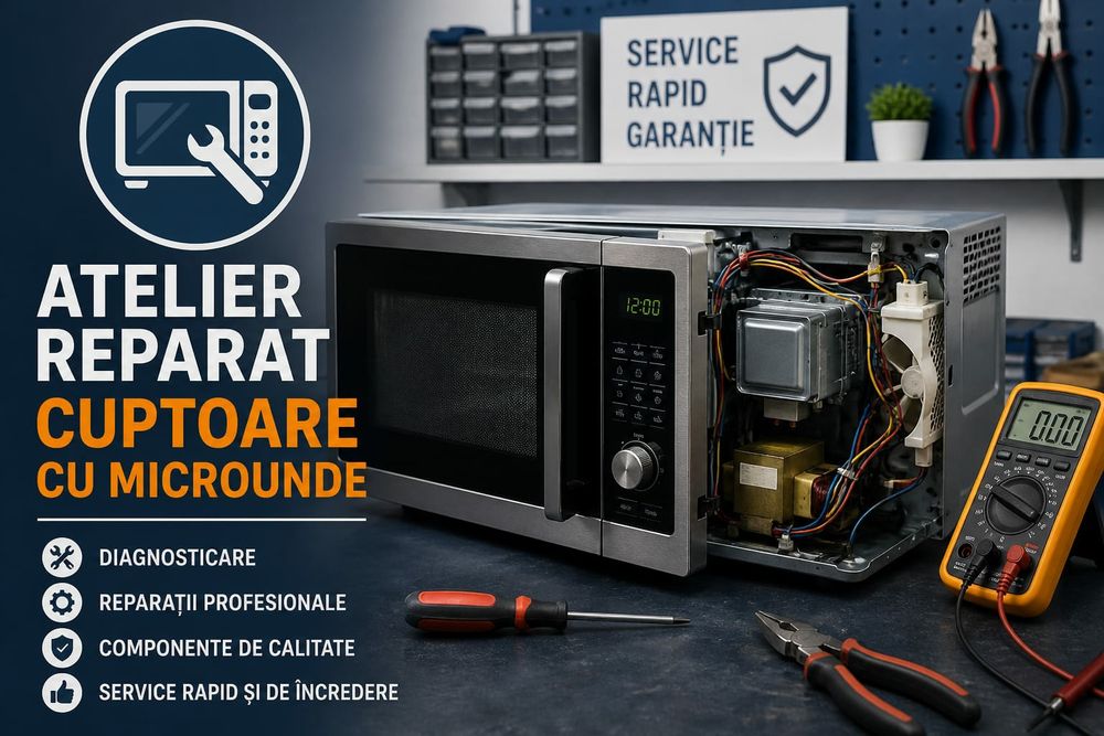 Repar cuptoare cu microunde, mașini de spalat si vand piese magnetron transformator  ușa