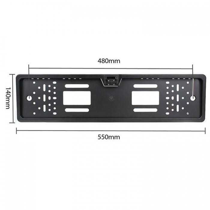 Стойка за номер с камера за задно виждане, 2354