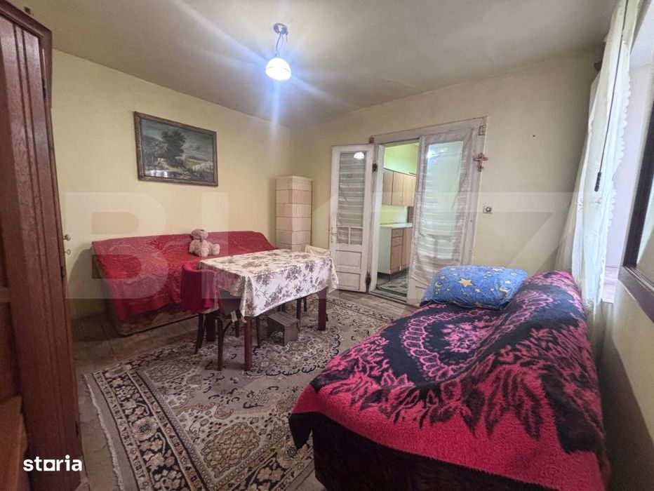 Apartament la casa, 1 camera, 37 mp, decomandat, gradina, Semicentral
