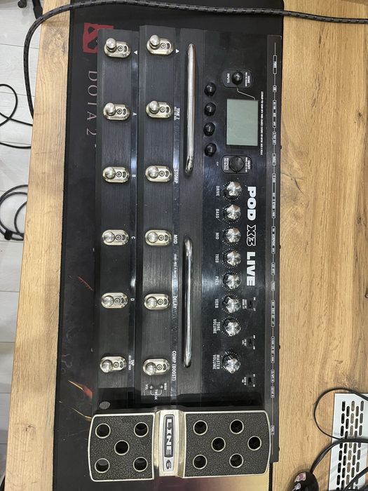 Гитарный процессор line 6 pod x3 live