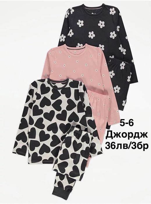 Пижами от 3-6мес до 6г/обновена24.01.25/