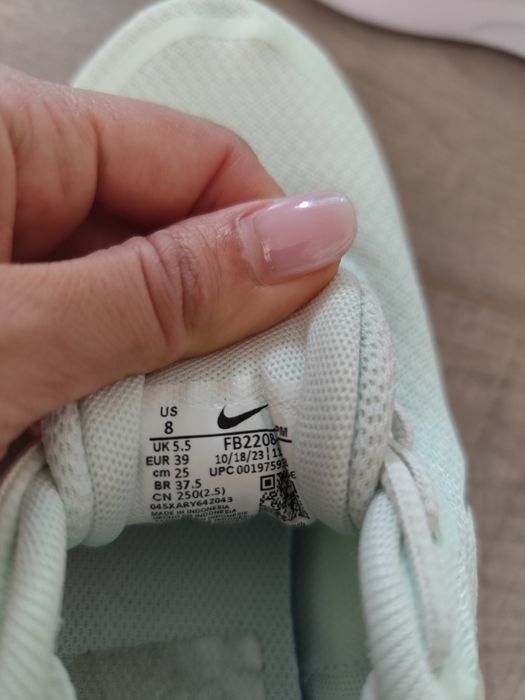 Маратонки Nike, 39номер, цвят светла мента