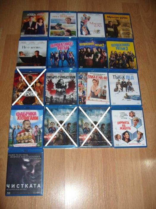 Анимации и филми на Blu-Ray