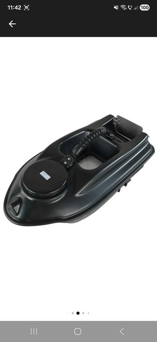 Navomodel Actor Boatman, baterie 10A, 500m raza actiune, asamblat, electric, negru