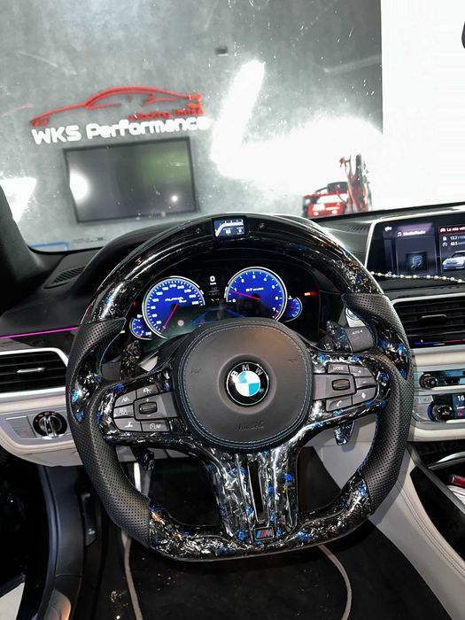 Volan BMW Carbon - LED - Seria G - Incalzire - Traffic Jam - Vibratii