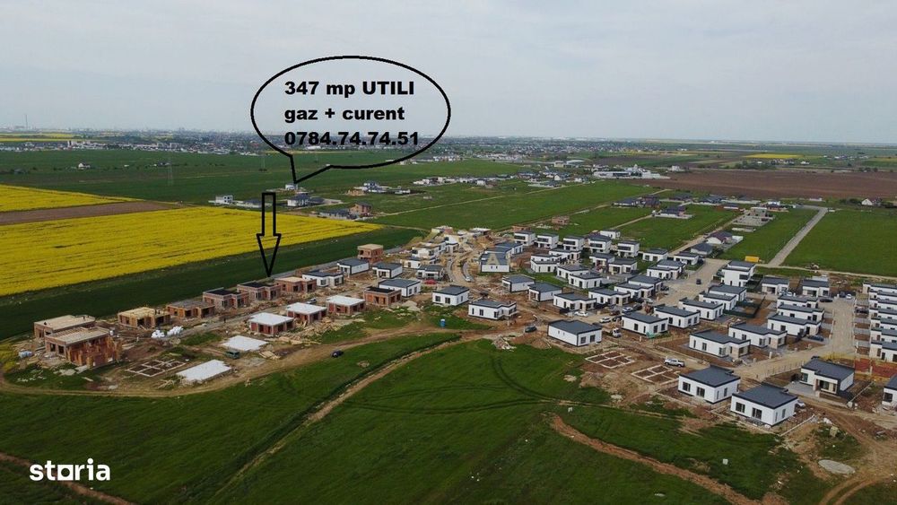 Teren construibil - comuna Berceni