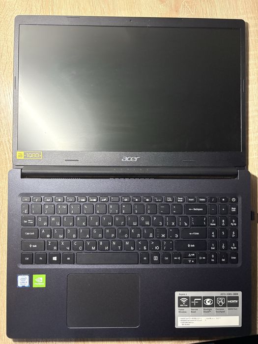 Ноутбук ACER A315-55KG
