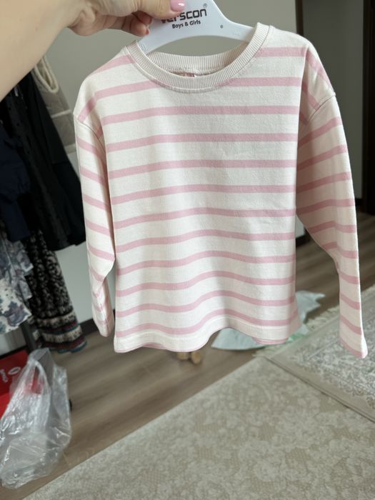 Лонгсливы и рубашка ZARA для девочки