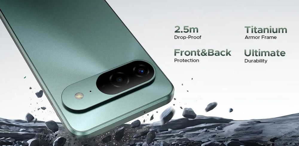 Doogee B10 48GB RAM 256GB ROM, Ултра тънък корпус с IP68 защита