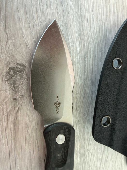 TWOSUN TS542 нож - M390 острие Kydex кания