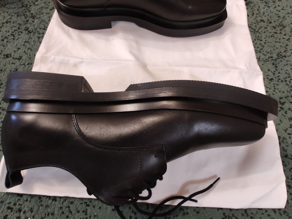 Кожаная обувь Massimo Dutti (туфли) 100% кожа, 42 р.